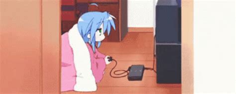 anime gamer gif